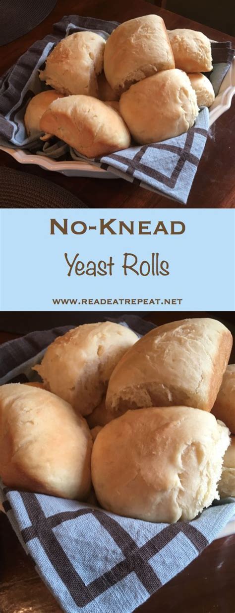 no knead yeast rolls read eat repeat recept brood