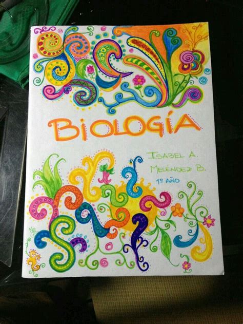 Dibujos Para Portadas De Cuadernos De Biologia Weepil Blog And Resources