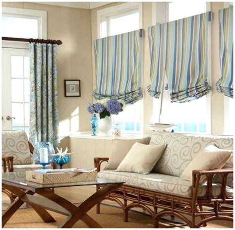 Burlap is a popular fabric for the farmhouse window. Modern Furniture: Tips for Window Treatment Design Ideas 2012
