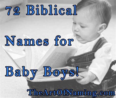 We have covered a list of male names for you to think of. Biblical Names for Boys | Baby boy bible names, Biblical ...