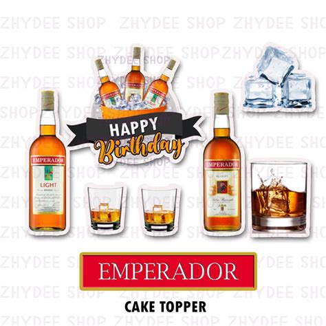 Emperador Cake Topper Aria Art