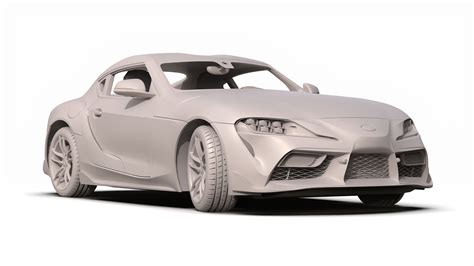 Toyota Supra 2020 3d Modell 119 3ds Blend C4d Fbx Max Ma Obj