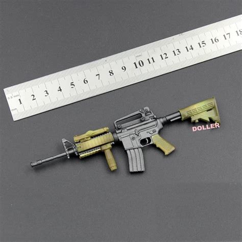 1 6 Scale Action Figure Model Toy Special Forces M4 Assault Rifle Gun 12 1 6 Military Figure