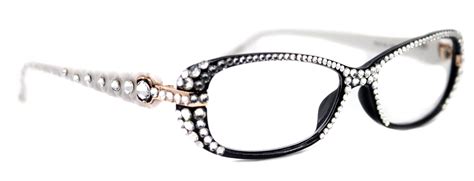 Glamour Quilted Bling Reading Glasses For Women With Full Etsy Glasses Fashion Eyewear