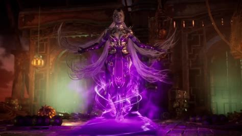 Mortal Kombat 11 Sindel Gameplay Video Highlights The Scream Queen