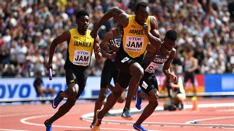 World Athletics Championships 2017: Bolt leads Jamaica into final, US ...