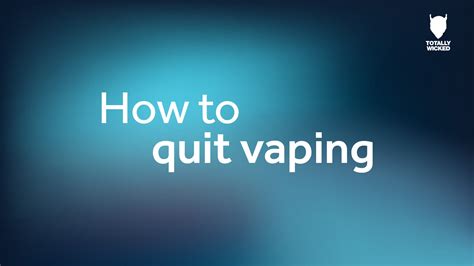 How To Quit Vaping Vaped