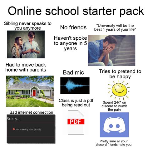 Online School Starter Pack Rstarterpacks Starter Packs Know