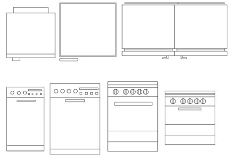 Microwave Oven Electrical Cad Blocks Free Dwg File Cadbull