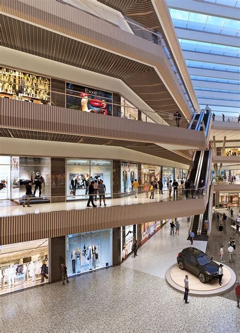 Mall On Behance Shopping Mall Interior Shopping Mall Architecture