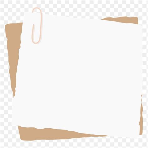 White Square Paper Note Social Ads Template Transparent Png Premium