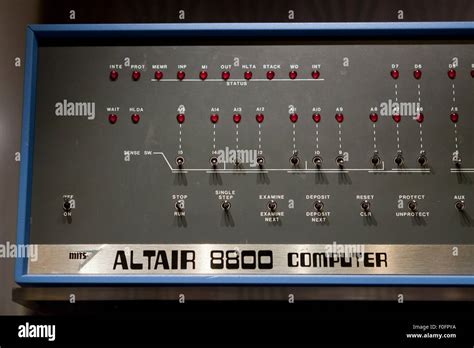 Mits Altair 8800 Computer Hi Res Stock Photography And Images Alamy