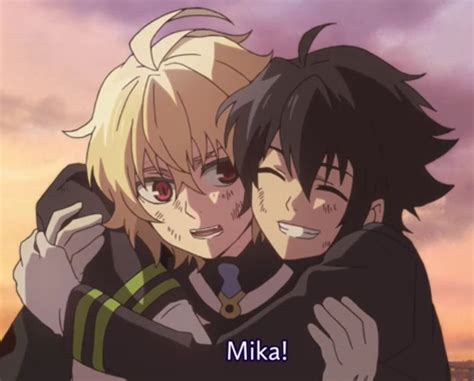 Mika And Yu ️ Owari No Seraph Anime Mikaela Hyakuya