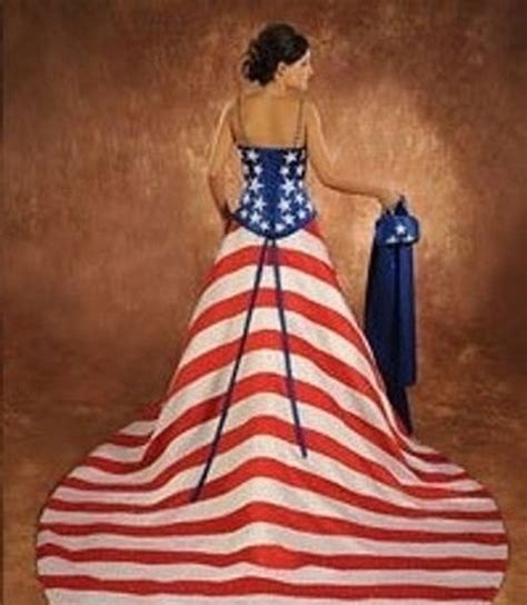 The Best Collection Of American Flag Wedding Dresses 2 American Flag