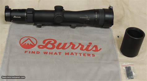 Burris 3 12x44mm Eliminator Iii Laser Rangefinder Riflescope As New