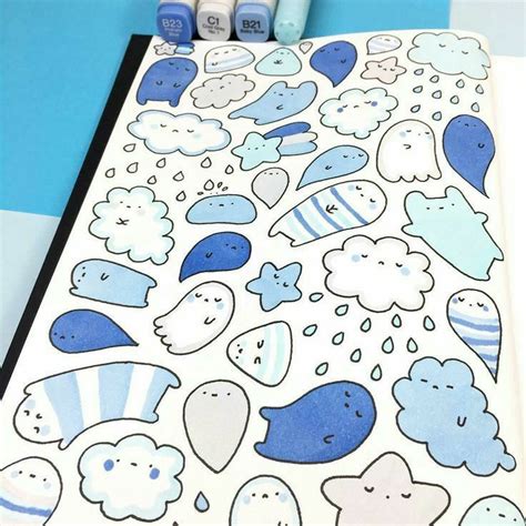 Pin By Halogencrafts On Art Doodles Journaling Cute Doodles Marker