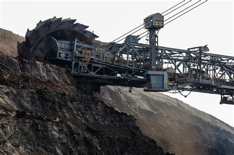 Excavators Rwe Rheinbraun Inden Carbon Open Pit Mining Energy