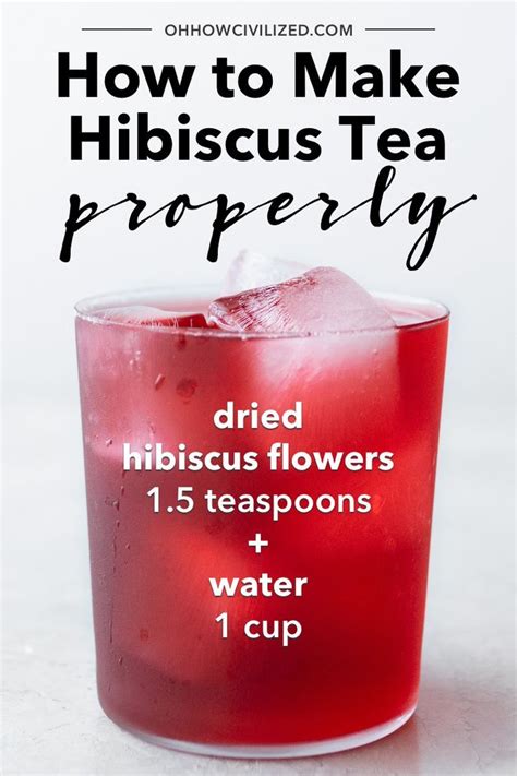 Hibiscus Tea Hot And Cold Hibiscus Tea Hibiscus Tea Benefits