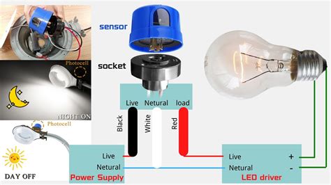 Wiring A Photocell To A Light
