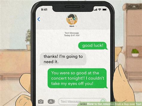 16 easy ways to get attention from a guy over text wikihow