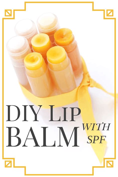 Sometimes, the spf is too low or covers only uvb rays. DIY Lip Balm With SPF - A Girl Worth Saving | A Girl Worth ...