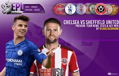 Chelsea Vs Sheffield United Preview Stats Key Men And Team News