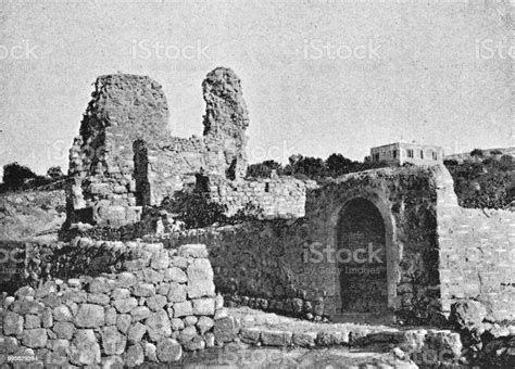 Home Of Lazarus Martha And Mary In Bethany Israel Ottoman Empire Stock