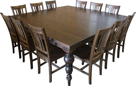 Dining Room Table With 12 Chairs Leura Belle Large Rustic 12 Seater