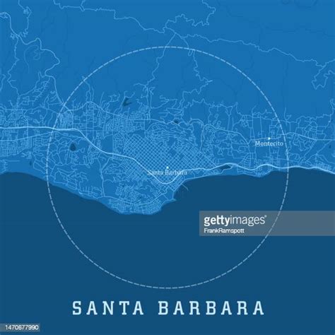 Santa Barbara Map Photos And Premium High Res Pictures Getty Images