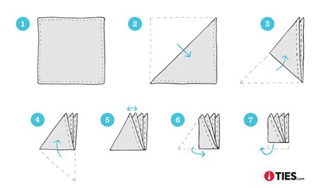 Lay the piece of clothing flat on a surface and smooth out the wrinkles. How To Fold the Angled Peaks Pocket Square | Ties.com