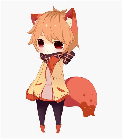 Anime Boy With Fox