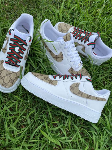 Custom Made Gucci X Nike Af1 Onekind Customs