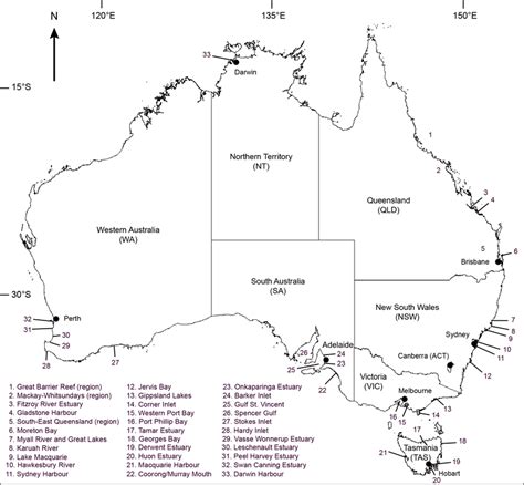 Deset Zasahovat Přísně australia provinces map Larry Belmont dlaždice Kabát