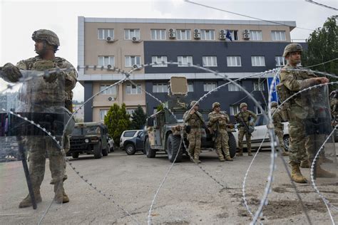 Nato Troops Work To Stop Kosovo Tensions Boiling Over The New York Sun