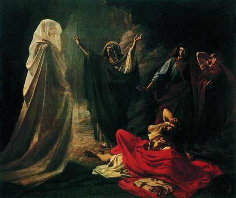 Witch Of Endor 1857 Nikolai Ge