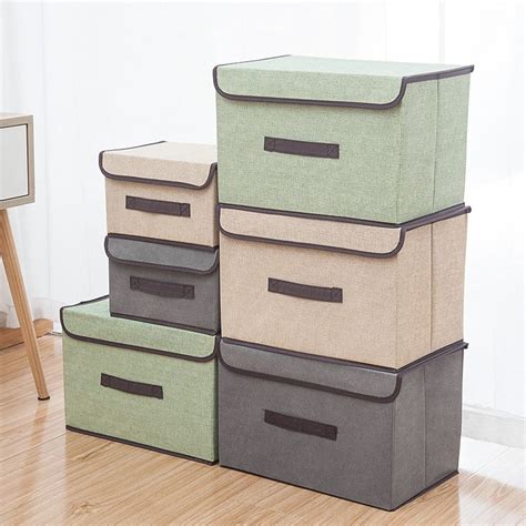 2 In 1 Foldable Storage Box Organizer Clothes Storage Cod Foldable