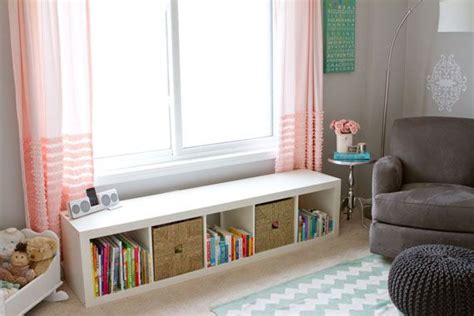 Plus, resting at the foot of bedroom storage benches come in all shapes and sizes, as you can see in these picks below. Spearmint Baby | Bookshelves kids, Baby nursery storage ...
