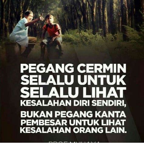 Cermin Diri | Islamic quotes, Quotes, Words