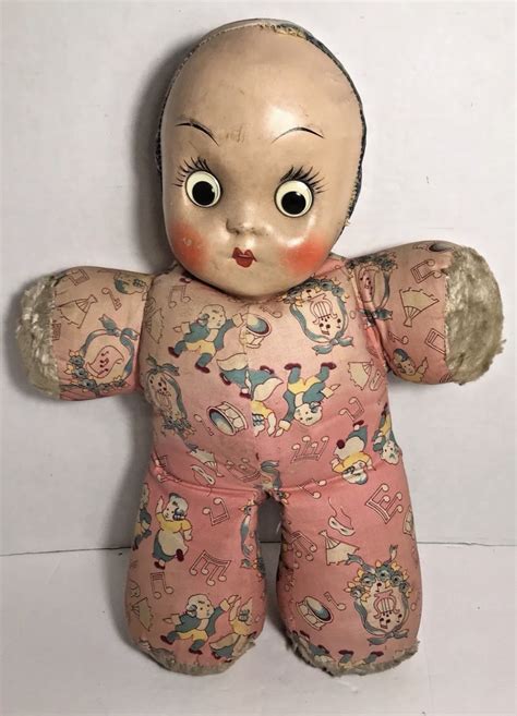 Cloth Doll With Plastic Face Collectors Weekly