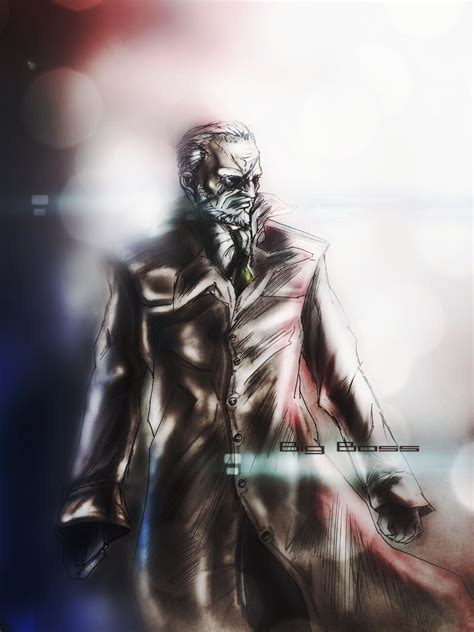 Big Boss Metal Gear Solid Fan Art By Clay Zius399 On Deviantart