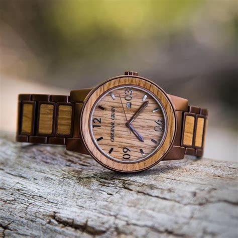 Handcrafted Wood Watches Original Grain Watch Original Grain Wood Watch