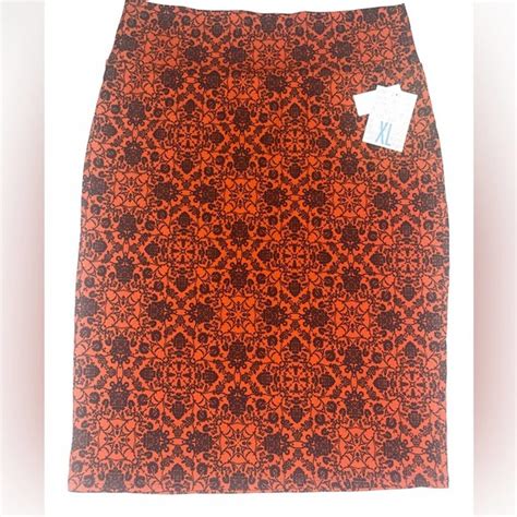 Lularoe Skirts Lularoe Cassie Pencil Skirt Xl Poshmark