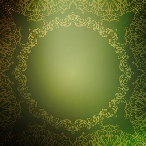 Free Vector Abstract Royal Luxury Green Background