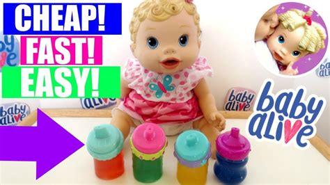 How To Make COLORFUL Baby Alive JUICE In 10 Seconds Baby Alive DIY