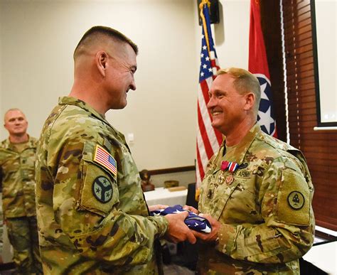 Tennessee National Guard State Command Sergeant Major Retires