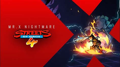 Streets Of Rage 4 Dlc Mr X Nightmare And Survival Mode Release Date Set