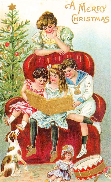 A Vintage Cottage Home A Merry Christmas Vintage Christmas Cards