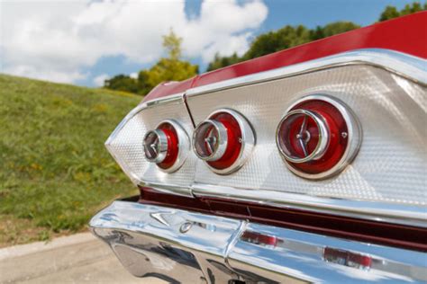 1963 Chevrolet Impala 4 Speed Bucket Seats 327 V8 Correct Palomar Red
