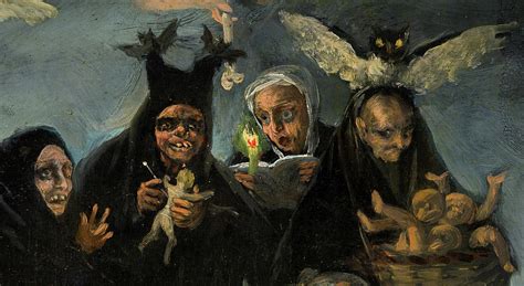 Witches Sabbath Spell Painting By Francisco Goya Pixels