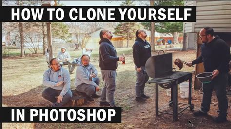 Photoshop Cloning Tool How To Clone Yourself Youtube